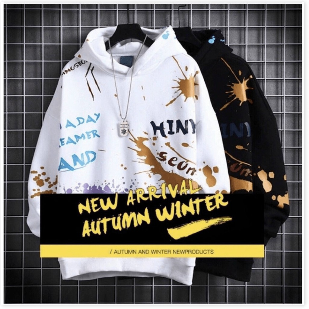 ÁO HOODIES NAM HỌA TIẾT CÁ TÍNH FROM TO Y HÌNH CHẤT NỈ THẤM HÚT MỒ HÔI CỰC TỐT LANA FASHION