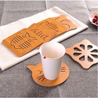 Miếng lót ly bằng gỗ