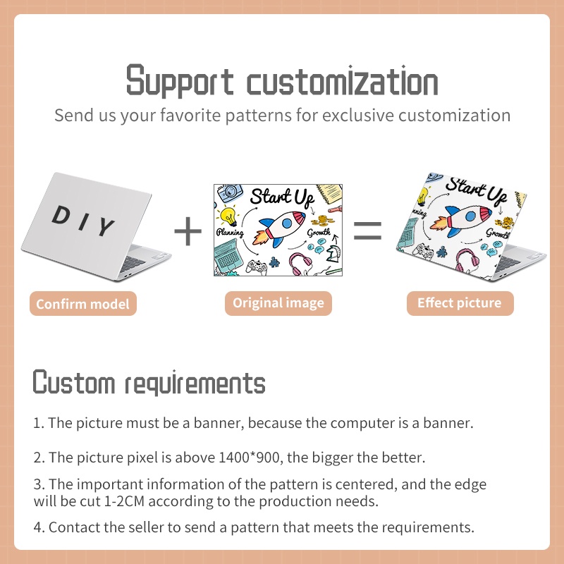 Hai miếng dán da laptop cho laptop 10/11/12/13/14/16/17 inch