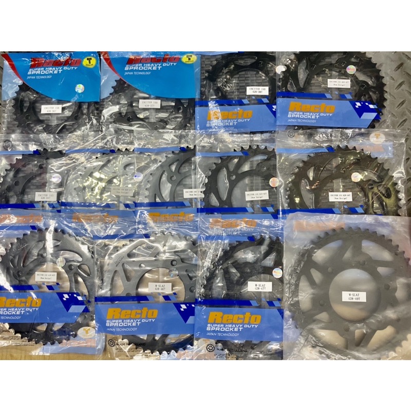 Dĩa tải lắp xe Exciter 150-155, Fz, TFX, R15V2 từ size 36T, 37T, 38T tới 49T