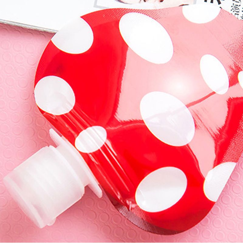 Youyo Túi Nhựa Rỗng Mini Hình Tam Giác Đựng Dầu Gội Đầu Kem Dưỡng Da