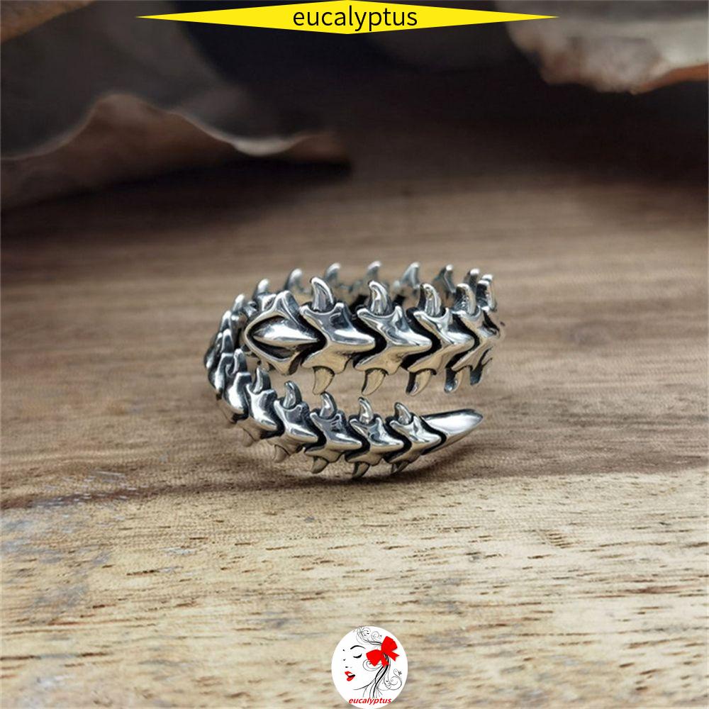 Nhẫn Hở Bằng Kim Loại Phong Cách Hip Hop Cổ Điển Dành Cho Nam Nữ