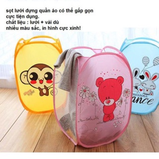 Giỏ lưới để đồ đa năng gấp gọn