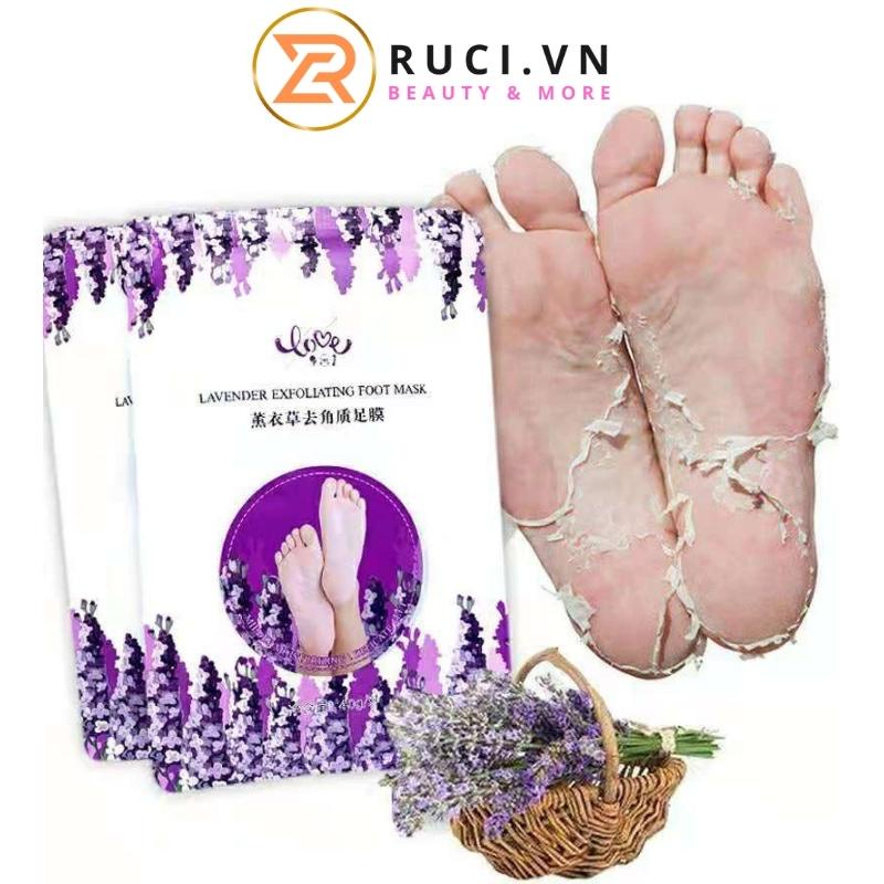 Mặt Nạ Chân Hoa Oải Hương Dưỡng Ẩm Nạ Chân Loại Bỏ Da Sần Vết Chai Làm Trắng Da S1MN 108