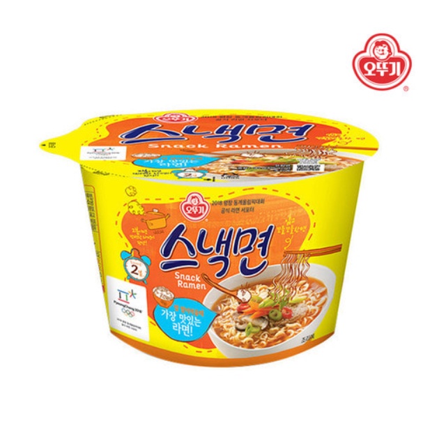 [OTTOGI] MÌ SNACK BÁT 90G - [오뚜기] 스낵면 컵 90g