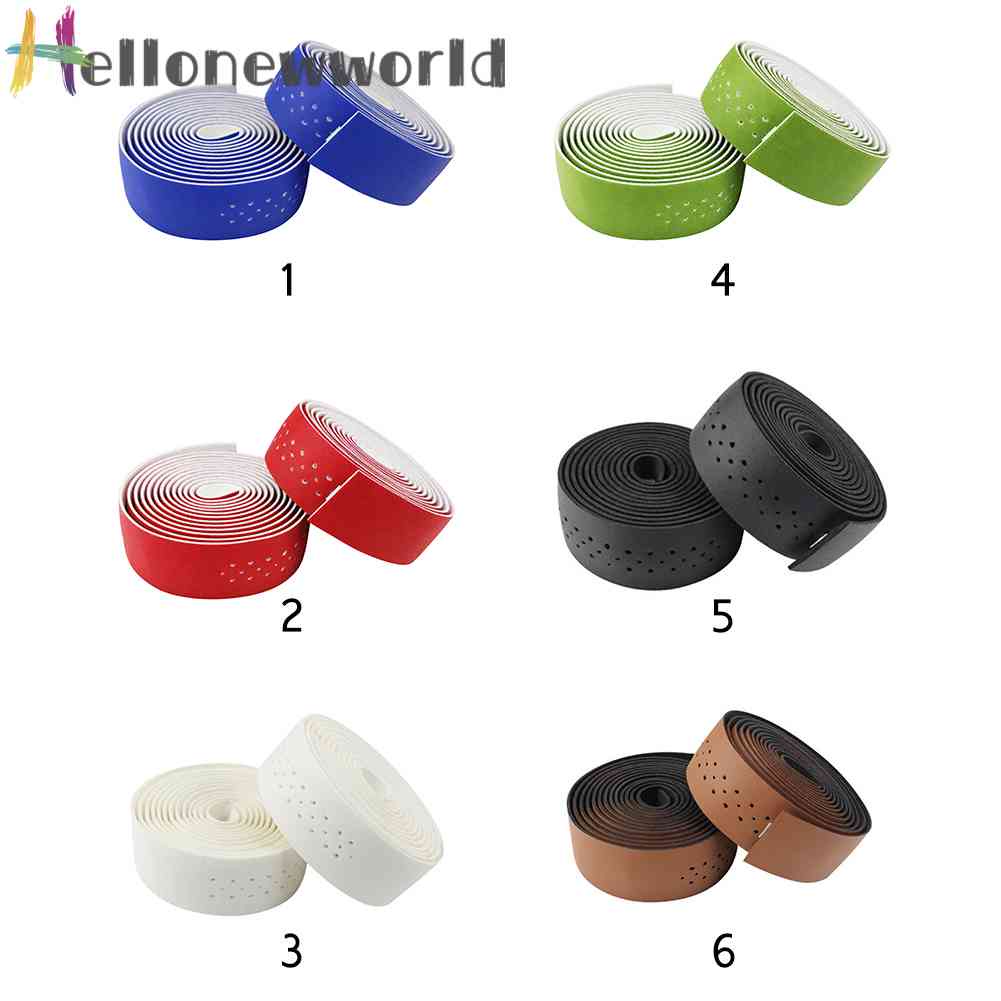 2 Miếng Bọc Tay Cầm Xe Đạp Bằng Da PU Chống Trượt