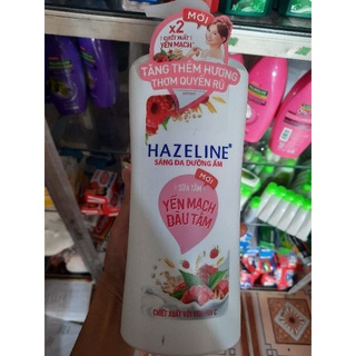 sữa tắm hazeline yến mạch và dâu tằm 900g