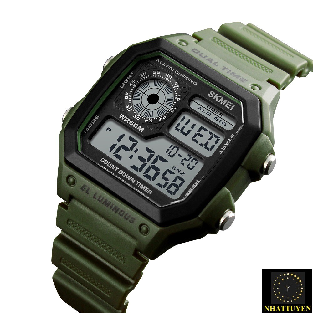 ĐỒNG HỒ THỂ THAO SKMEI 1299 huyền thoại, dùng cho cả nam và nữ, siêu bền đẹp | BigBuy360 - bigbuy360.vn