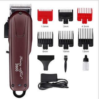 Tông Đơ Cắt Tóc Kemei Km 2600 Bản Mới Kèm Cữ 1.5 và 4.5mm