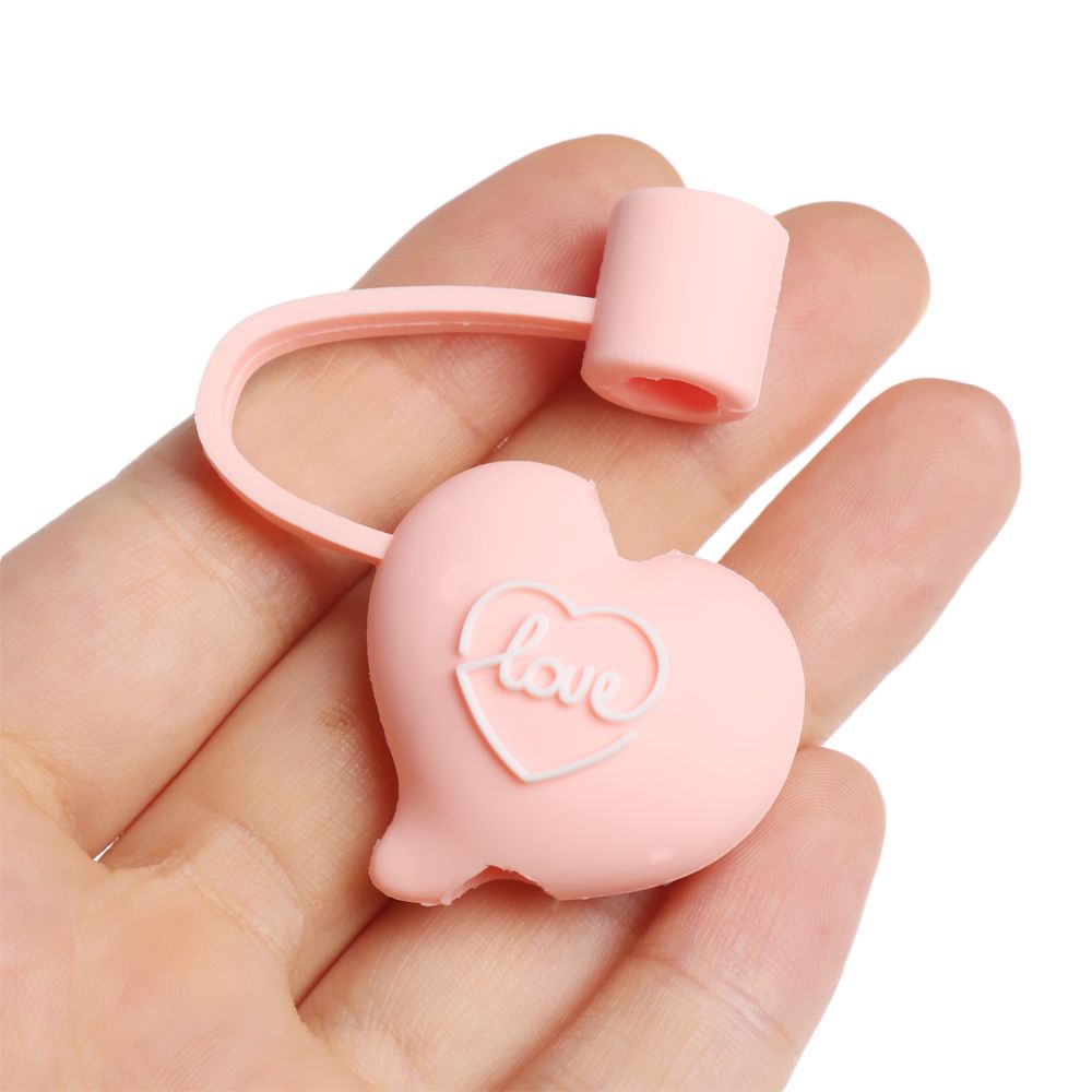 CLEVER Cute And Handy Cartoon Silicone Straw Lid