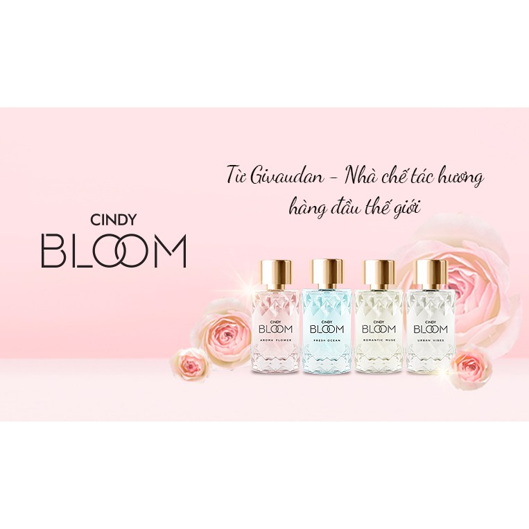 [Chính hãng] Nước hoa cindy BLOOM 30ml FRESH OCEAN | Thế Giới Skin Care