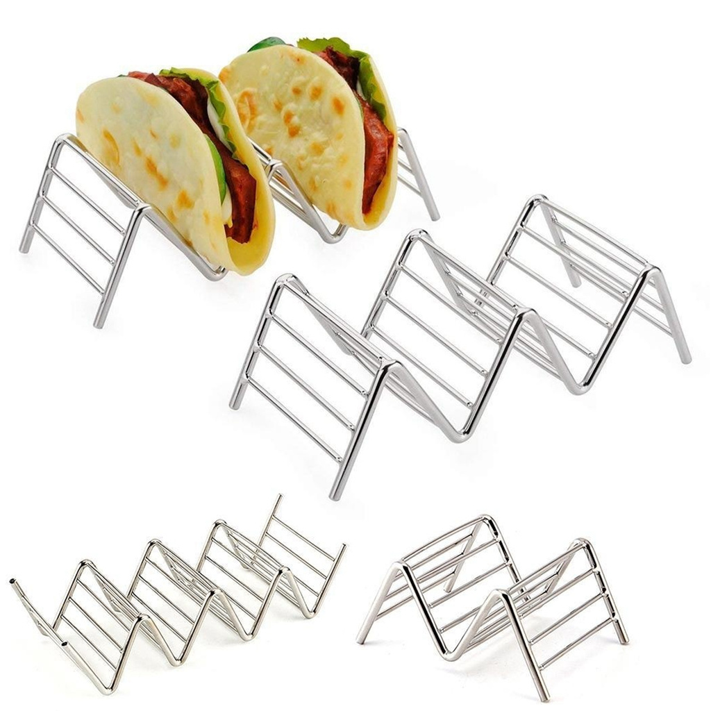 Giá đỡ bánh taco SJJL bằng thép không gỉ tiện dụng cho nhà bếp