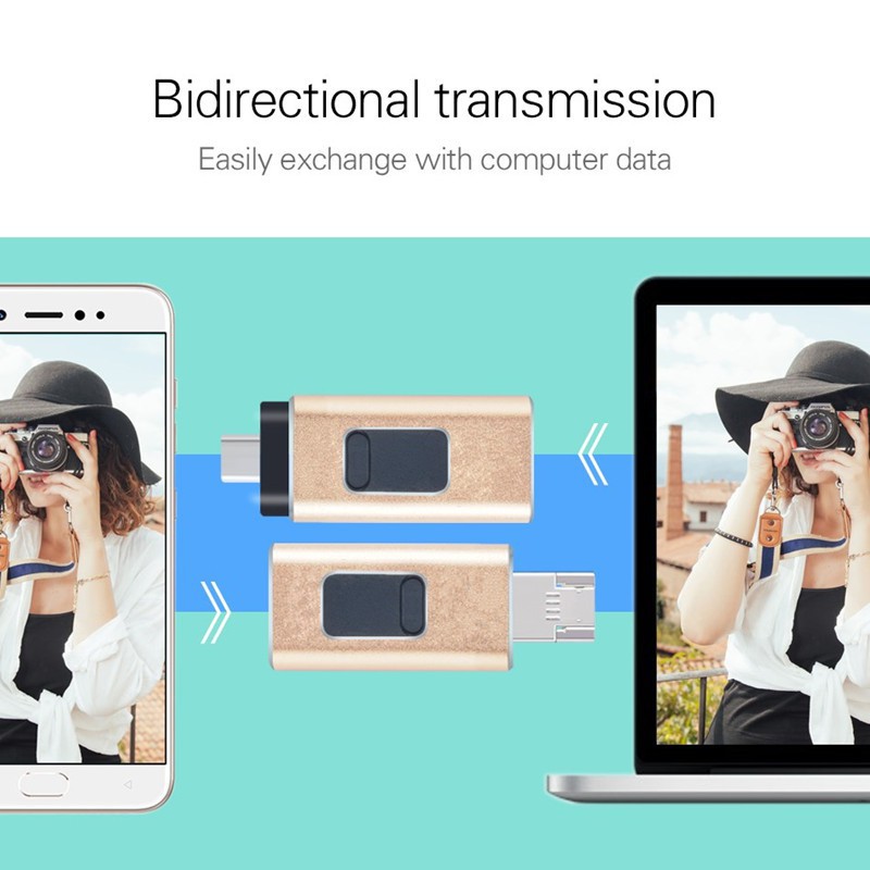 Usb Otg 4 Trong 1 Cho Iphone / Android / Tablet Pc | BigBuy360 - bigbuy360.vn