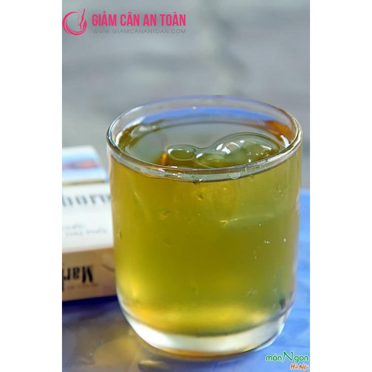 Bộ 6 Ly Thủy Tinh Uống Trà Bầu Lùn Góc 225ml HKM Có Logo