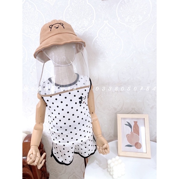 [ Sản phẩm mới ] Mũ chống bắn giọt cho bé