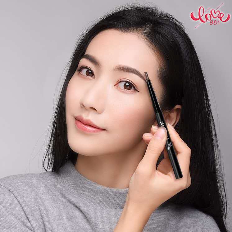 [Hàng mới về] Bút Chì Kẻ Lông Mày Hai Đầu Xoay Tự Động Trông Tự Nhiên Lâu Trôi Kháng Nước
