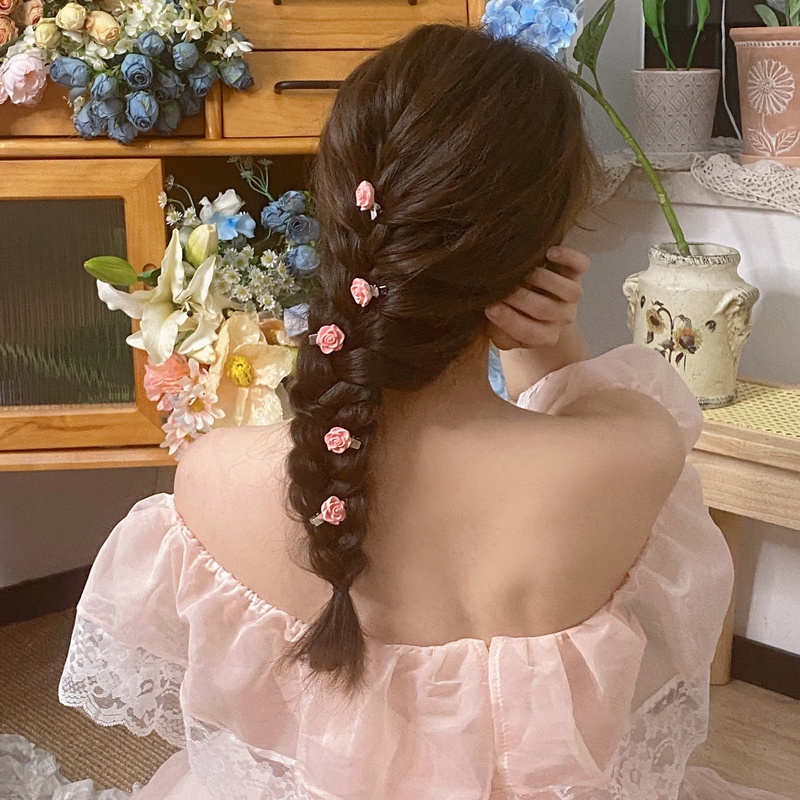 Kẹp Tóc Hình Trái Tim Dễ Thương Cho Bé Gái