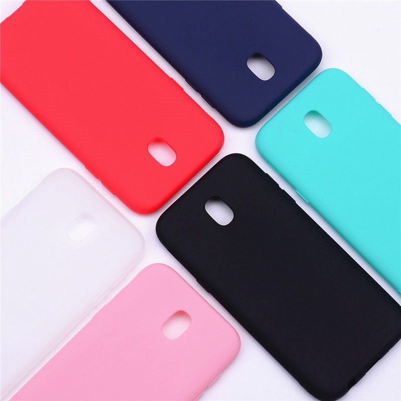 Silicone Soft Case Samsung J3 pro J5 pro J7 pro J6 J4 Plus J8 2018