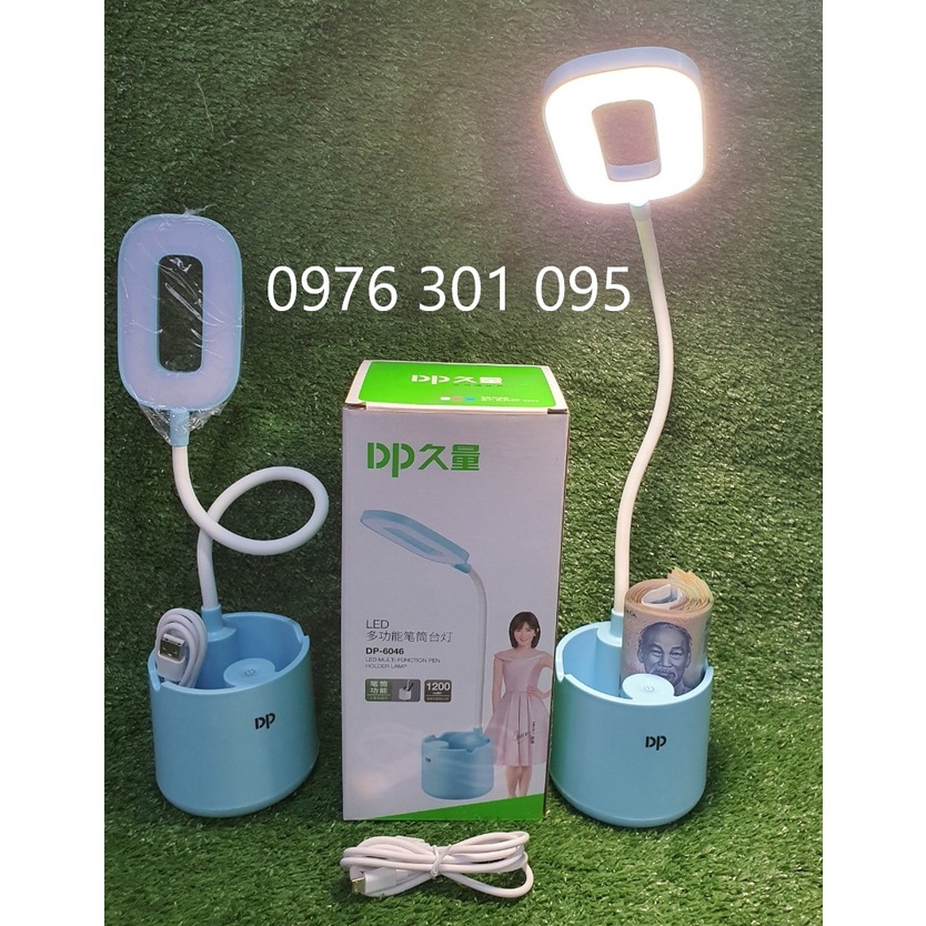 [ DP-6046 ] Đèn Sạc Để Bàn Học - Bàn Làm Việc  [ 3 chế độ sáng ]