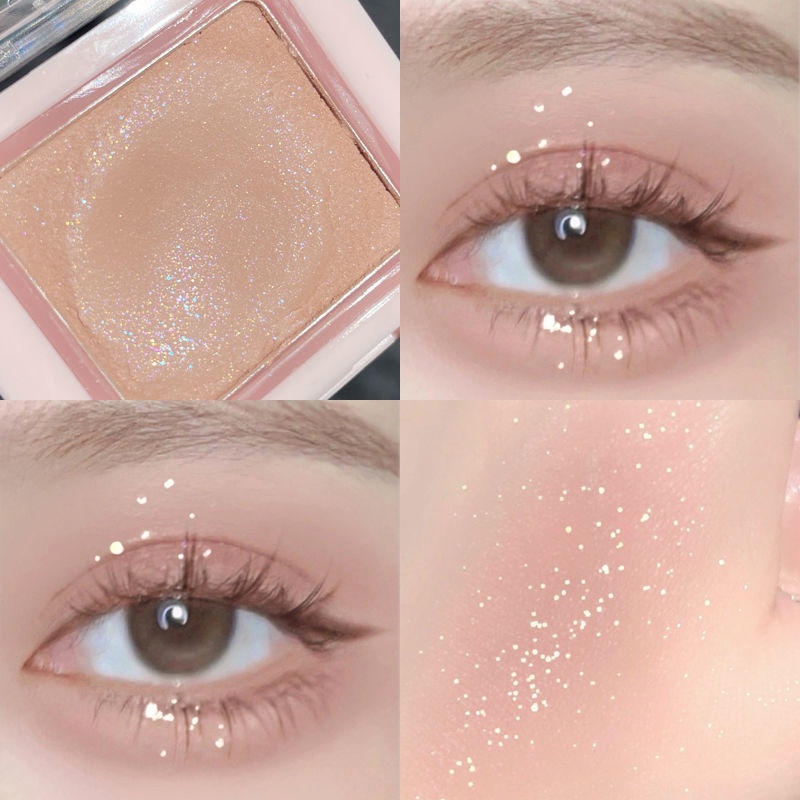 Bảng Phấn Mắt 9 Màu Kim Tuyến Lấp Lánh Lâu Trôi Chống Thấm Nước