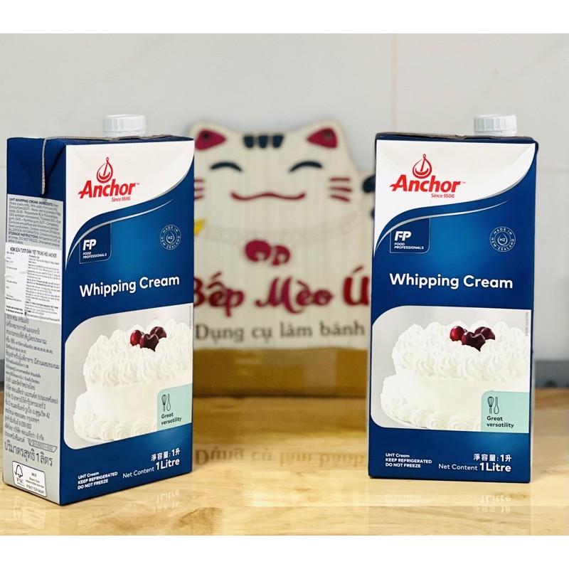 Whipping cream Kem Sữa Béo Anchor