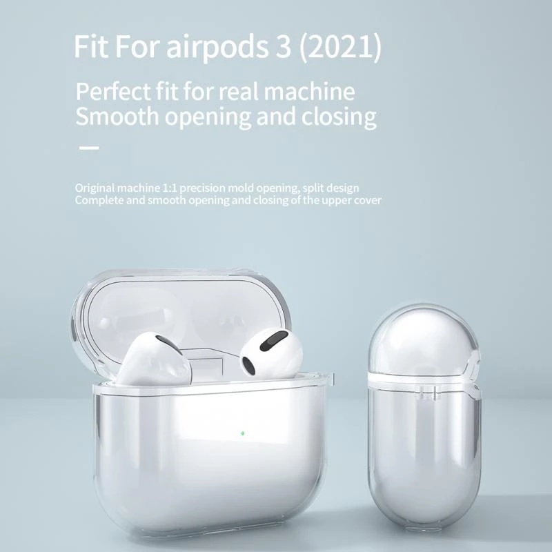 Ốp Hộp Đựng Tai Nghe Nhét Tai Silicon Cho Airpod 1 2 3 Pro i11 i12 AirPods Pro 2
