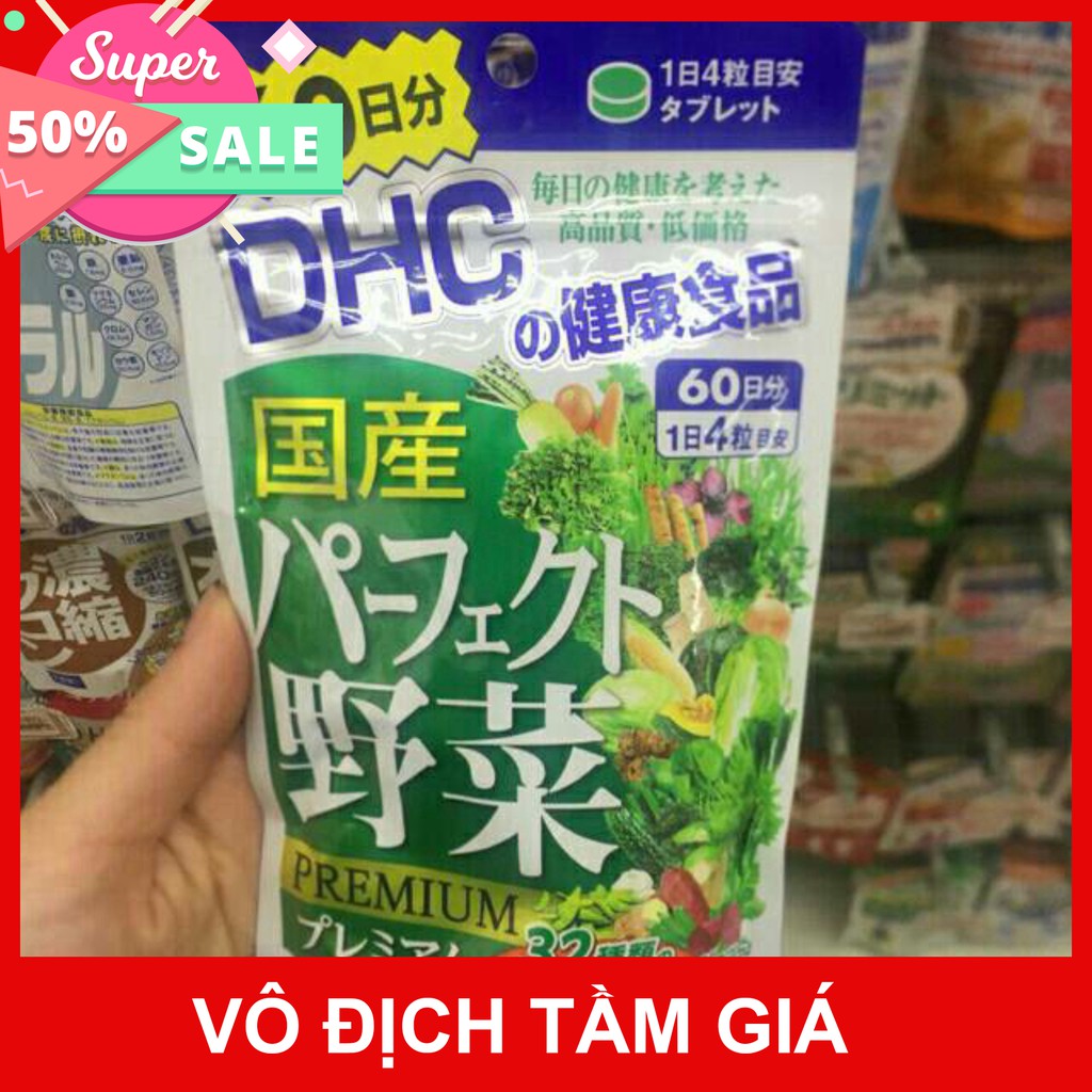 [CHÍNH HÀNG] Date 2023 Viên Rau Củ Nhật Bản, Gói 240 Viên, 60 Ngày, Nội Địa Nhật [NHẬT BẢN][FREESHIP] | BigBuy360 - bigbuy360.vn