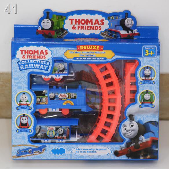 WĐồ chơi xe lửa Thomas trọn bộ trẻ em đường đua điện giáo dục nam từ 3 đến 6 tuổi