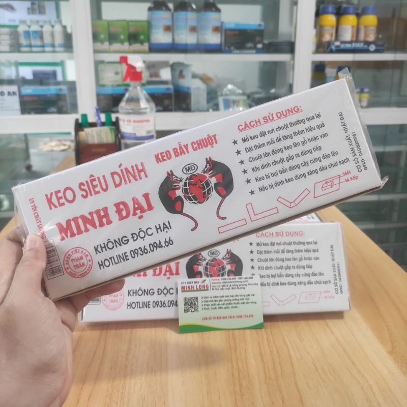 Keo Dính Chuột Siêu Dính ⚜️FREESHIP⚜️ Keo Bẫy Được Cả Chuột Lớn