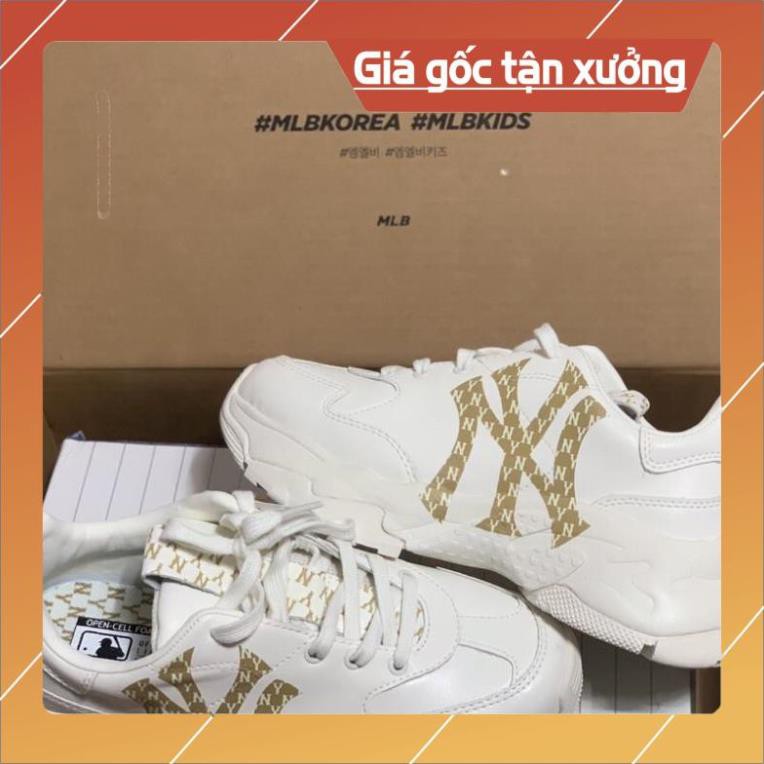 Giày thể thao nam nữ Sneaker MLB Xịn sò Full phụ kiện, Giầy MlB chạy bộ, đi chơi, tập GYM