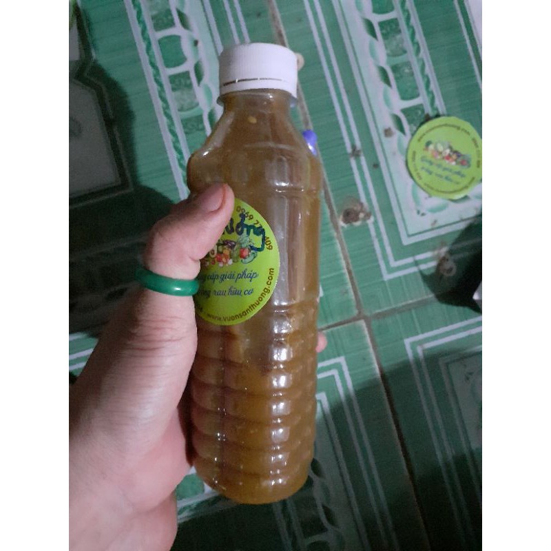 Phân Đỗ Tương (Đậu Nành) Đã Ủ Chai Gần 350ml, Lên Men Cây Có Thể Hấp Thụ Nhanh, Đạm Cao Trong Các Phân Hữu Cơ