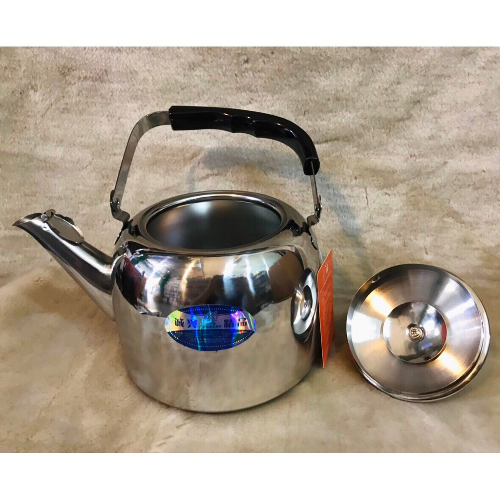 Ấm đun nước inox kettle từ 2.5l / 3L / 4 L/ 5l ( loại dày tốt)