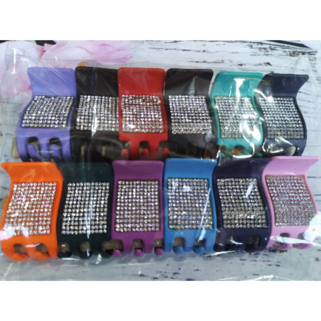 Kẹp quắp tóc 5 răng mặt đâ
