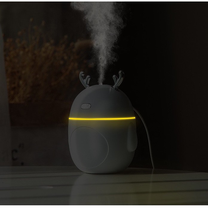 Máy Phun Sương Tạo Ẩm Để Bàn Có Đèn Led Dung Tích 320 ML