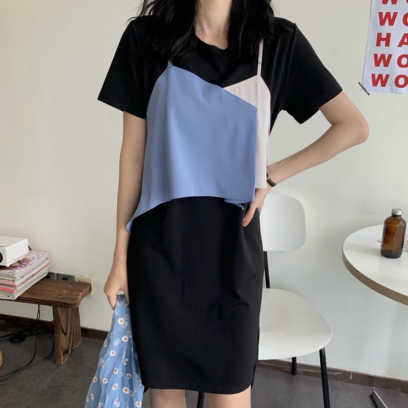 Đầm mini thời trang retro Hàn Quốc sành điệu cho nữ | BigBuy360 - bigbuy360.vn