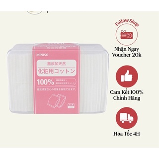 Bông tẩy trang Miniso 1000 miếng