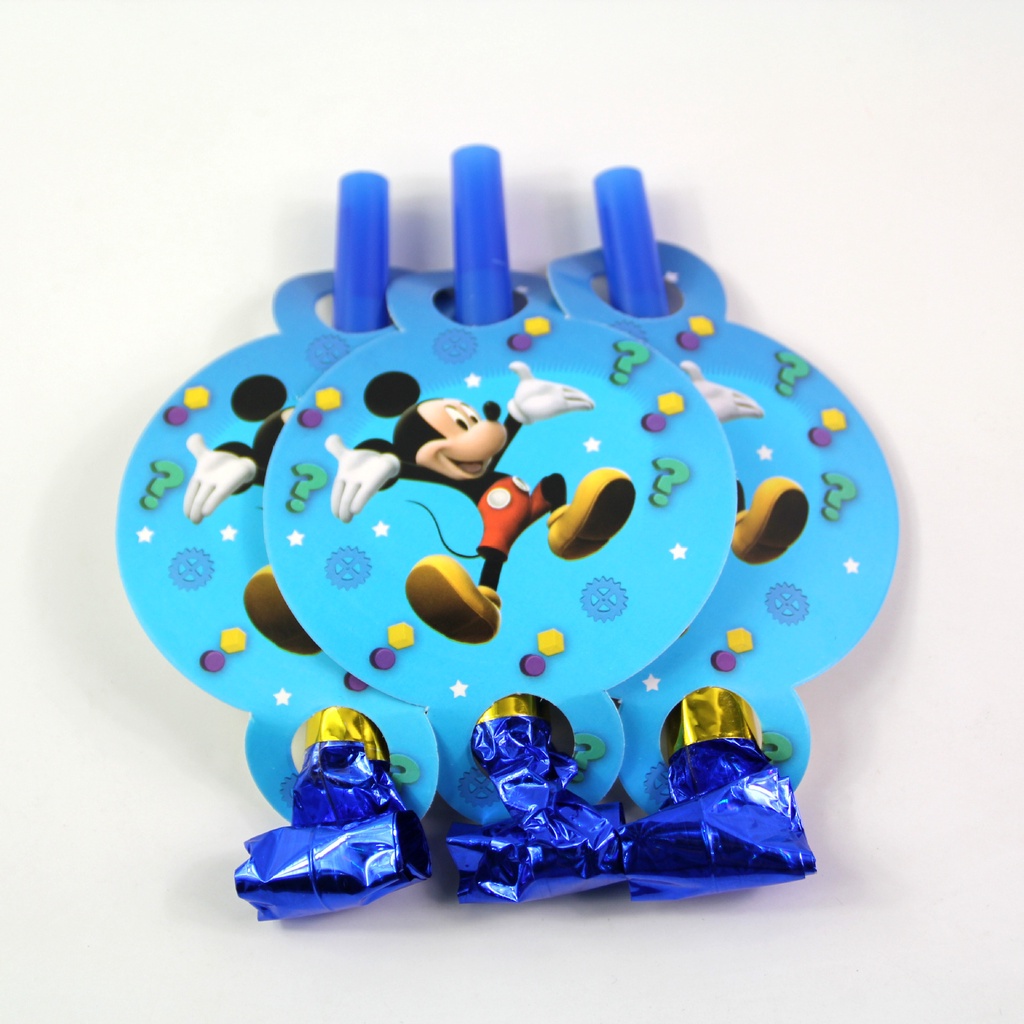 Dụng Cụ Trang Trí Tiệc Sinh Nhật Chủ Đề Mickey Cho Bé Trai