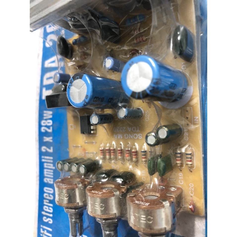 BO MẠCH KHUẾCH ĐẠI LOA ÂM THANH TDA 2030-SONG MÃ