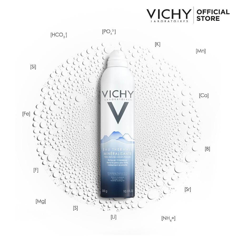 ✅[CHÍNH HÃNG] Xịt khoáng dưỡng da VICHY Mineralizing Thermal Water 150 - 300ml