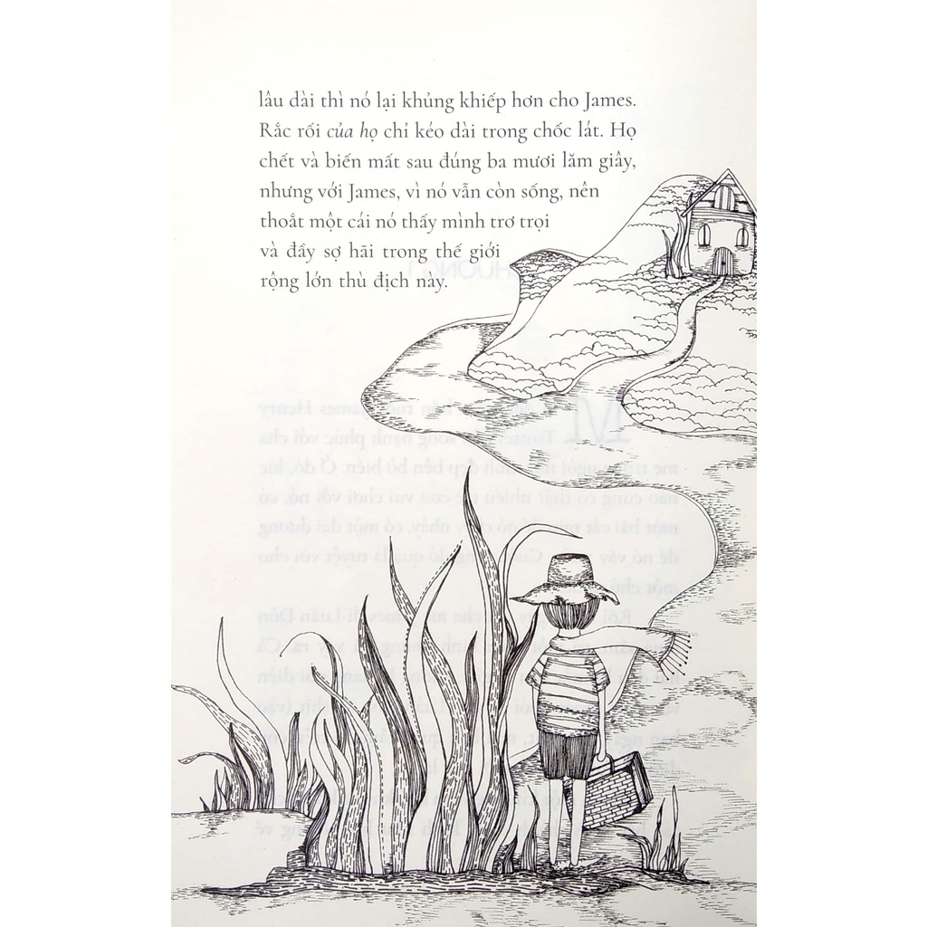 Truyện - James và quả đào khổng lồ - Tác giả Roald Dahl