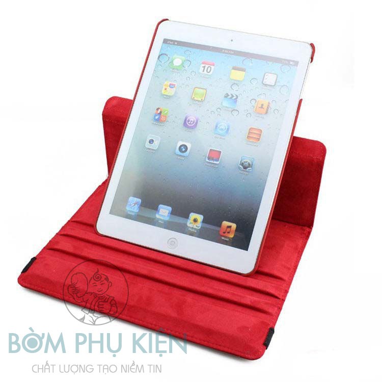Bao Da iPad 2/3/4- Xoay 360 độ - Tiện lợi - Thời trang - 8 màu sắc - Chống sốc - Bền đẹp - Full các đời iPad - BomStore | BigBuy360 - bigbuy360.vn