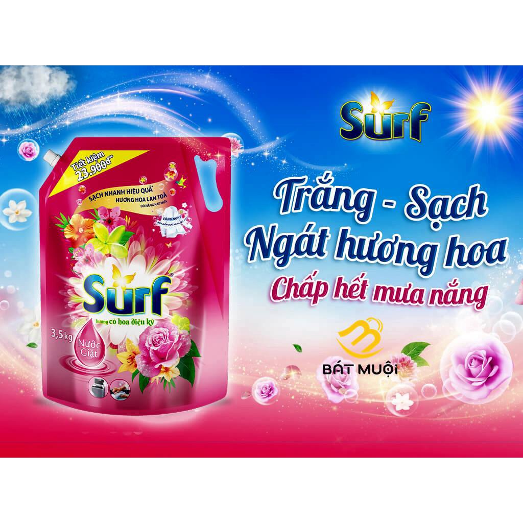 Nước Giặt Surf Túi 3.5Kg/3.3kg/2.2kg
