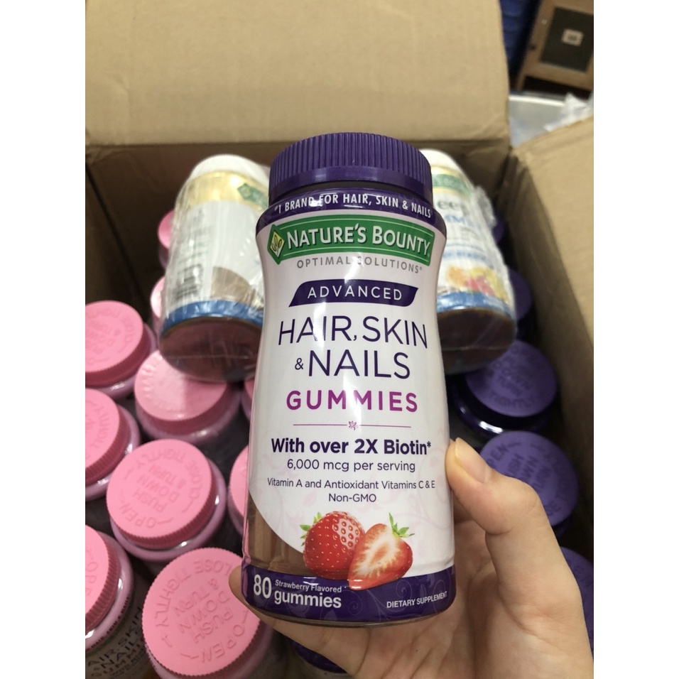 [Bill Mỹ] Kẹo dẻo Nature’s Bounty