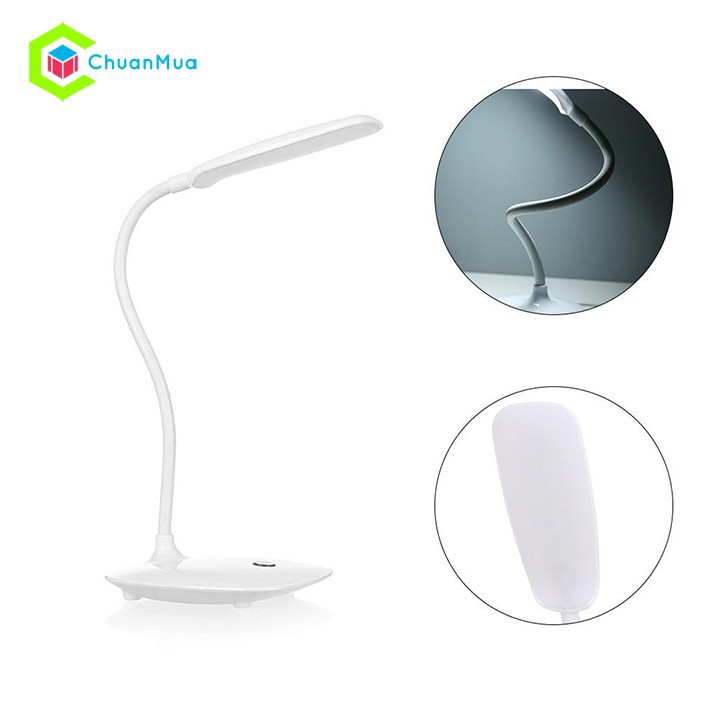 Đèn Học Để Bàn Siêu Sáng Mini Tiện Lợi Có Thể Uốn Cong, Chống Cận Thị _ Đèn Led Đọc Sách