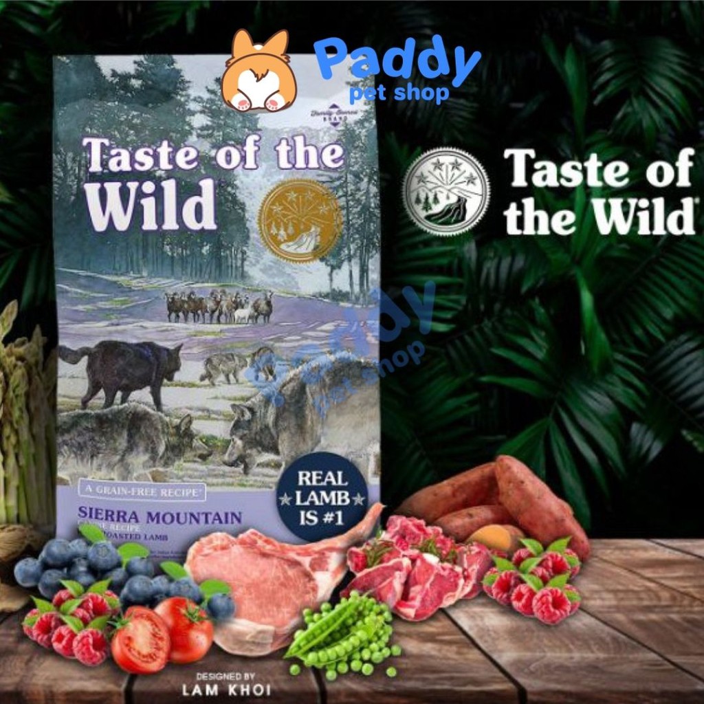 Hạt Tươi Taste Of The Wild Cho Chó Trưởng Thành (Nhập khẩu Mỹ)