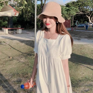 Đầm babydoll trắng