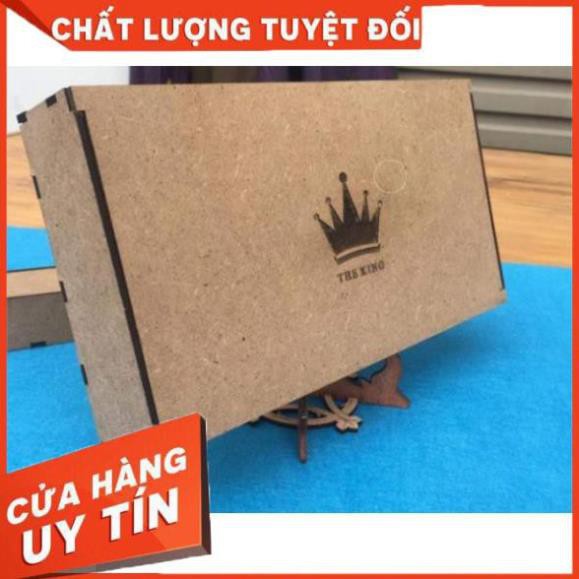 Hộp COD - Hộp Gỗ MDF 3mm - Chống Ẩm, Xước, Vỡ Hàng - Khắc Logo Theo Yêu Cầu