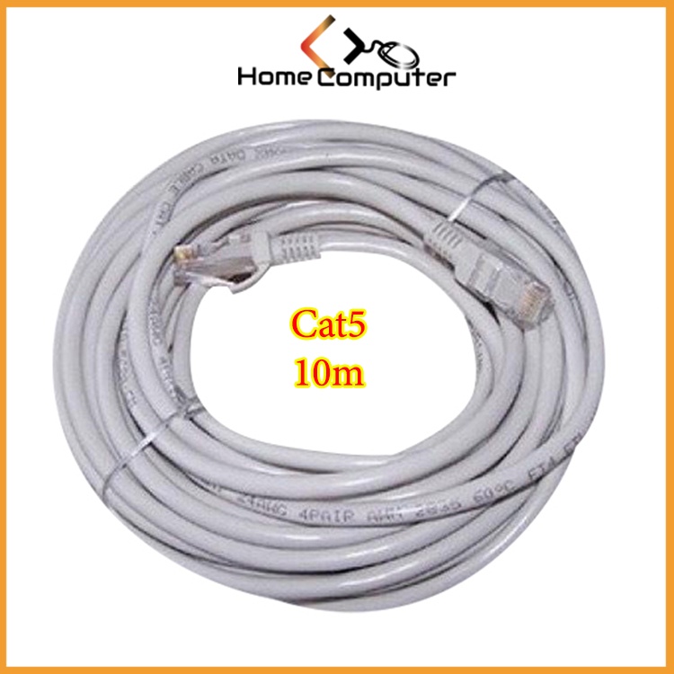 Dây Mạng Lan, Dây Cáp Mạng Internet Bấm sẵn 2 Đầu Dài 10m, 15m, 20m,25m, 30m - Home.mall