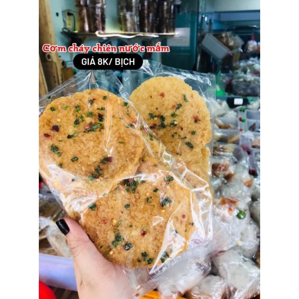 Cơm cháy mắm hành