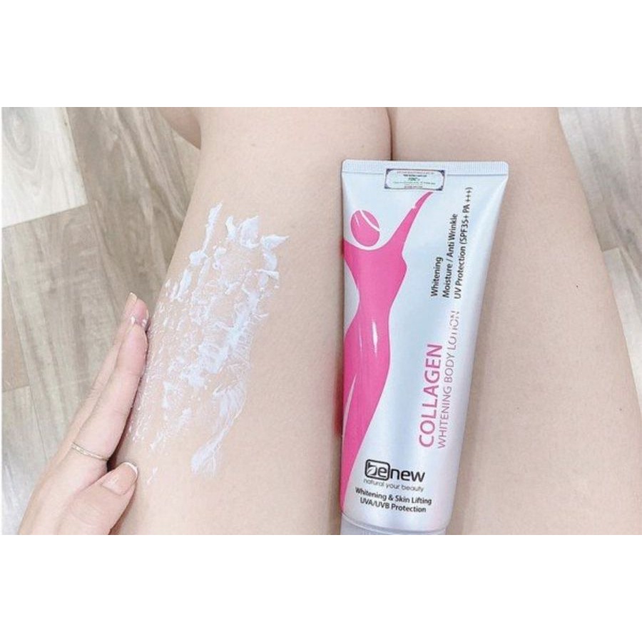 Benew Collagen Whitening Body Lotion - Sữa Dưỡng Thể Trắng Da Chống Nắng